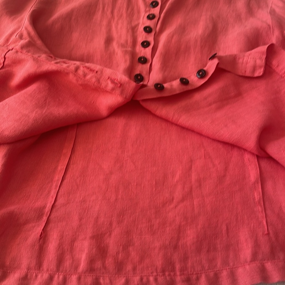 Willow size small/m linen blouse/ summer jacket - Picture 7 of 8